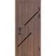 Двери входные БУЛАТ Олимп мод. №571/238 дримвуд темный/олово супермат