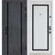 Двері вхідні БУЛАТ Термо Олімп мод. №575/568 оксид чорний/білий матовий