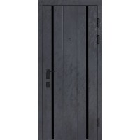 РАСПРОДАЖА! Булат Термо Олимп, модель №575/568 оксид черный/белый матовый, 850мм правый (двери с витрины)