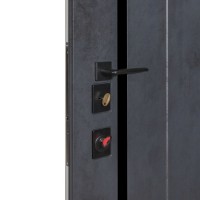 РАСПРОДАЖА! Булат Термо Олимп, модель №575/568 оксид черный/белый матовый, 850мм правый (двери с витрины)