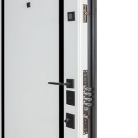 РАСПРОДАЖА! Булат Термо Олимп, модель №575/568 оксид черный/белый матовый, 850мм правый (двери с витрины)