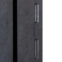 РАСПРОДАЖА! Булат Термо Олимп, модель №575/568 оксид черный/белый матовый, 850мм правый (двери с витрины)