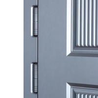 Двері вхідні БУЛАТ Термо Олімп мод. №575/568 оксид чорний/білий матовий