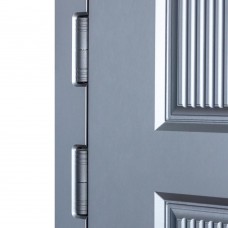 Двері вхідні БУЛАТ Термо Олімп мод. №575/568 оксид чорний/білий матовий