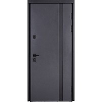 Двери входные БУЛАТ Котедж модель 710/265 Metalic anthracite/Антрацит серый