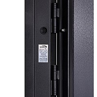 Двери входные БУЛАТ Котедж модель 710/265 Metalic anthracite/Антрацит серый