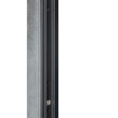 Вхідні двері БУЛАТ Олимп (квадро) Mottura модель 589 Оксид темний