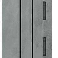 Двери входные БУЛАТ Статус модель 549/551 Оксид темный/Оксид светлый