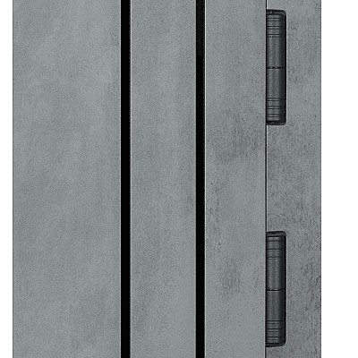 Вхідні двері БУЛАТ Статус модель 549/551 Оксид темний/Оксид світлий