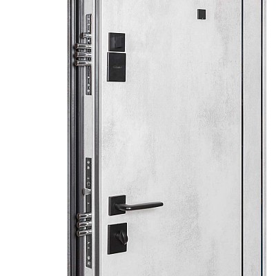 Вхідні двері БУЛАТ Статус модель 549/551 Оксид темний/Оксид світлий