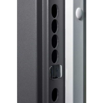 Входные двери БУЛАТ Термо Expert модель 550/253 Рокси антрацит серый/Белый матовий