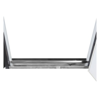 Вхідні двері БУЛАТ Термо Хаус Електро модель 705/431 Антрацит Темний/Білий атласний