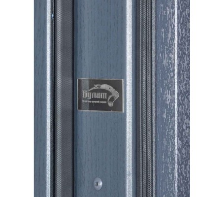 Вхідні двері БУЛАТ Термо Хаус модель 706/431 — 1200мм Темний антрацит/Антрацит сірий