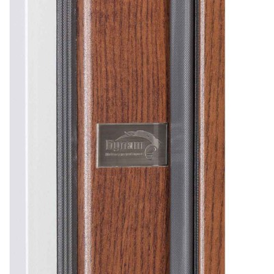 Входные двери БУЛАТ Термо Хаус модель 706/431 — 1200 мм Дуб бронза/Белый атласный