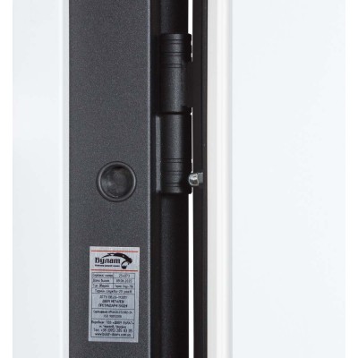 Входные двери БУЛАТ Термо Хаус модель 706/431 — 1200 мм Дуб бронза/Белый атласный