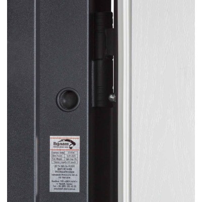 Входные двери БУЛАТ Термо Хаус модель 706/431 — 1200мм Дуб бронза/Молочный