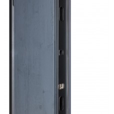 Двері вхідні БУЛАТ Термо Хаус модель 710/265 — 1200мм Темний антрацит/Антрацит сірий