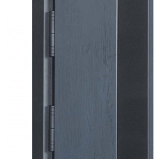 Двері вхідні БУЛАТ Термо Хаус модель 710/265 Темний антрацит/Антрацит сірий