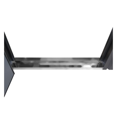 Входные двери БУЛАТ Термо Хаус модель 710/265 Темный антрацит/Антрацит серый