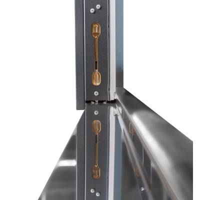 Вхідні двері БУЛАТ Термо Хаус модель 710/265 — 1200мм Темний антрацит/Білий атласний