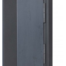 Двері вхідні БУЛАТ Термо Хаус модель 710/265 — 1200мм Темний антрацит/Білий атласний