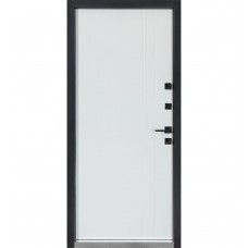 Двері вхідні БУЛАТ Термо Хаус модель 710/265 Дуб бронза/Молочний