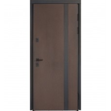 Двері вхідні БУЛАТ Термо Хаус модель 710/265 Венге Темний/Білий атласний