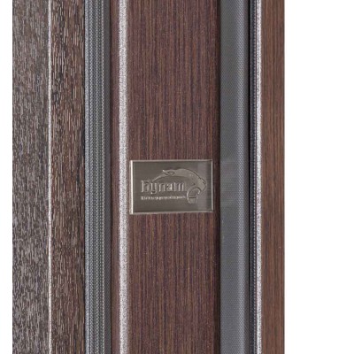 Входные двери БУЛАТ Термо Хаус модель 710/265 — 1200мм Венге темный/Венге темный