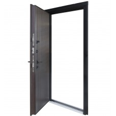 Двері вхідні БУЛАТ Термо Хаус модель 710/265 Венге темний/Венге темний