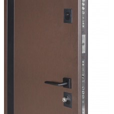 Двері вхідні БУЛАТ Термо Хаус модель 710/265 Венге темний/Венге темний