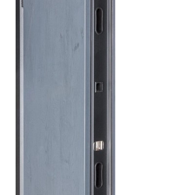 Вхідні двері БУЛАТ Термо Хаус модель 705/431 — 1200 мм Темний антрацит/Антрацит сірий