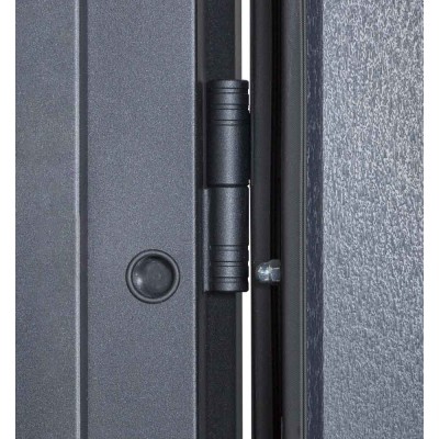 Вхідні двері БУЛАТ Термо Хаус модель 705/431 Темний антрацит/Антрацит сірий