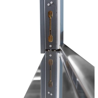 Вхідні двері БУЛАТ Термо Хаус модель 705/431 — 1200 мм Темний антрацит/Білий атласний