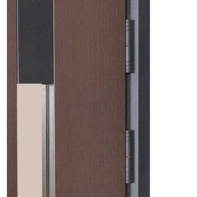 Входные двери БУЛАТ Термо Хаус модель 705/431 Венге темный/Белый атласный