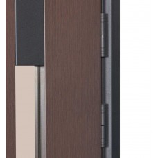 Двері вхідні БУЛАТ Термо Хаус модель 705/431 — 1200 мм Венге темний/Білий атласний