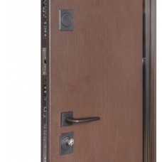 Двері вхідні БУЛАТ Термо Хаус модель 705/431 — 1200 мм Венге темний/Венге темний