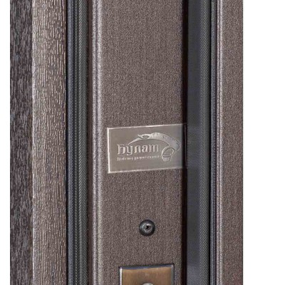 Входные двери БУЛАТ Термо Хаус модель 705/431 — 1200 мм Венге темный/Венге темный