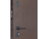 Двері вхідні БУЛАТ Термо Хаус модель 705/431 Венге темний/Венге темний