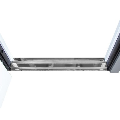 Входные двери БУЛАТ Термо Статус модель 269/263 Хром/Белый матовий