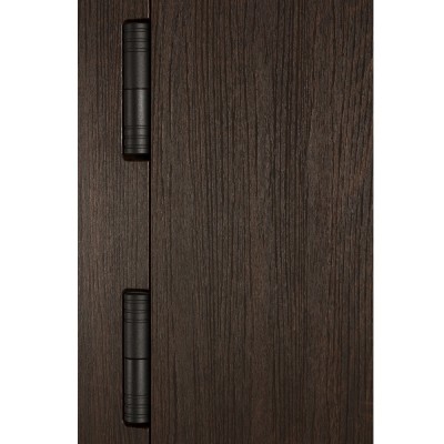 Вхідні двері БУЛАТ Ультра Kale модель 547/251 Дуб дорадо темний/Рустік авіньон блан