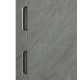 Двері вхідні БУЛАТ Ультра модель 540/249 Зріз каменю/Білий матовий гладкий
