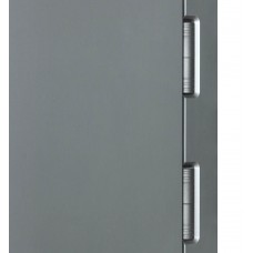 Двері вхідні БУЛАТ Ультра модель 557/607 Тоноване дзеркало попільний металік/Сірий шифер