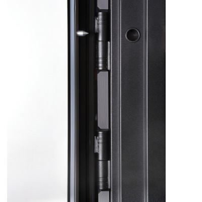 Входные двери БУЛАТ Ультра (квадро) Securemme модель 587/276 Мусонне дерево/Олово супермат