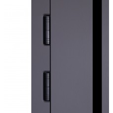 Двері вхідні БУЛАТ Ультра (квадро) Securemme модель 587/276 Мусонне дерево/Олово супермат