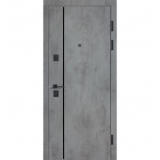 Двері вхідні БУЛАТ Цитадель В-83 (квадро) Kale модель 554 Оксид темний/Оксид світлий