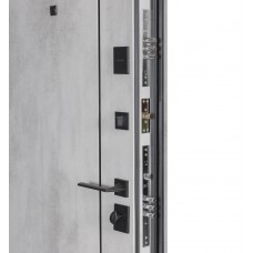 Двері вхідні БУЛАТ Цитадель В-83 (квадро) Kale модель 554 Оксид темний/Оксид світлий