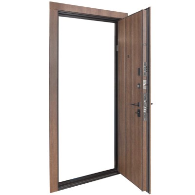 Входные двери БУЛАТ Revolut В-85 (квадро) модель 535 Дримвуд темный