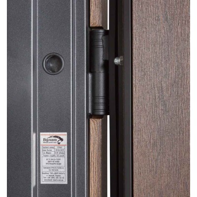 Входные двери БУЛАТ Revolut В-85 (квадро) модель 535 Дримвуд темный