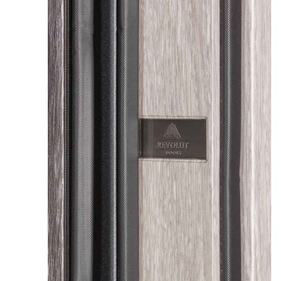 Входные двери БУЛАТ Revolut В-85 (квадро) Kale модель 544 Дуб немо карбон/Дуб немо серебрянный