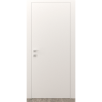 Двери скрытого монтажа DOORIS под грунт алюминиевый торец